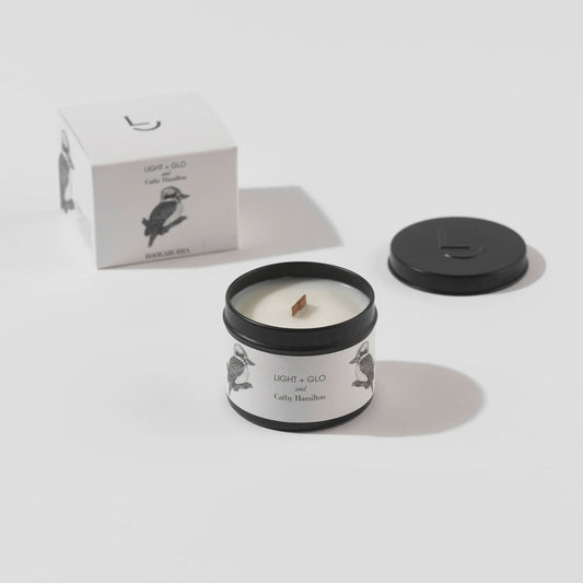 Cathy Hamilton Travel Tin Candle - Kookaburra