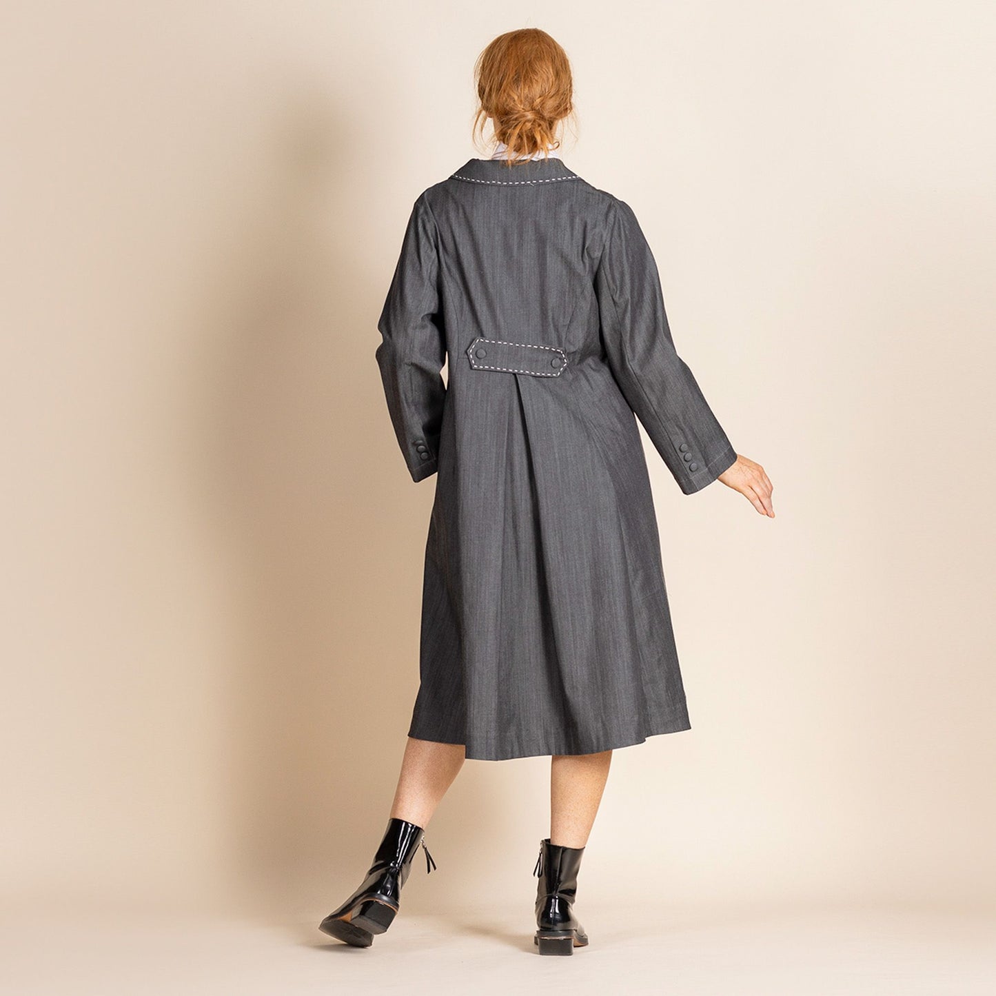 Denim Austin Coat - Black