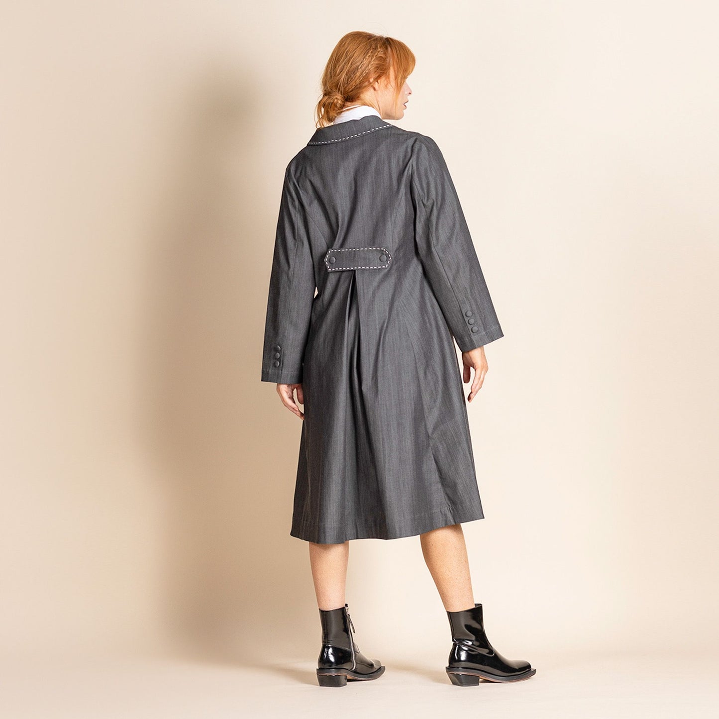 Denim Austin Coat - Black