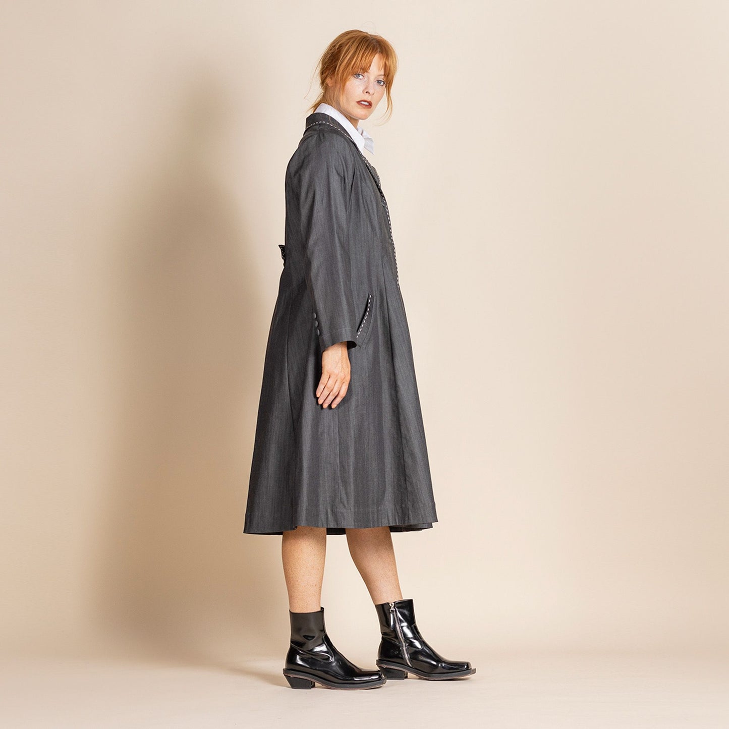 Denim Austin Coat - Black