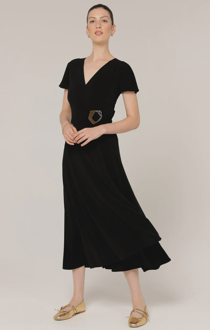 Flute Sleeve Reverse Wrap - Black