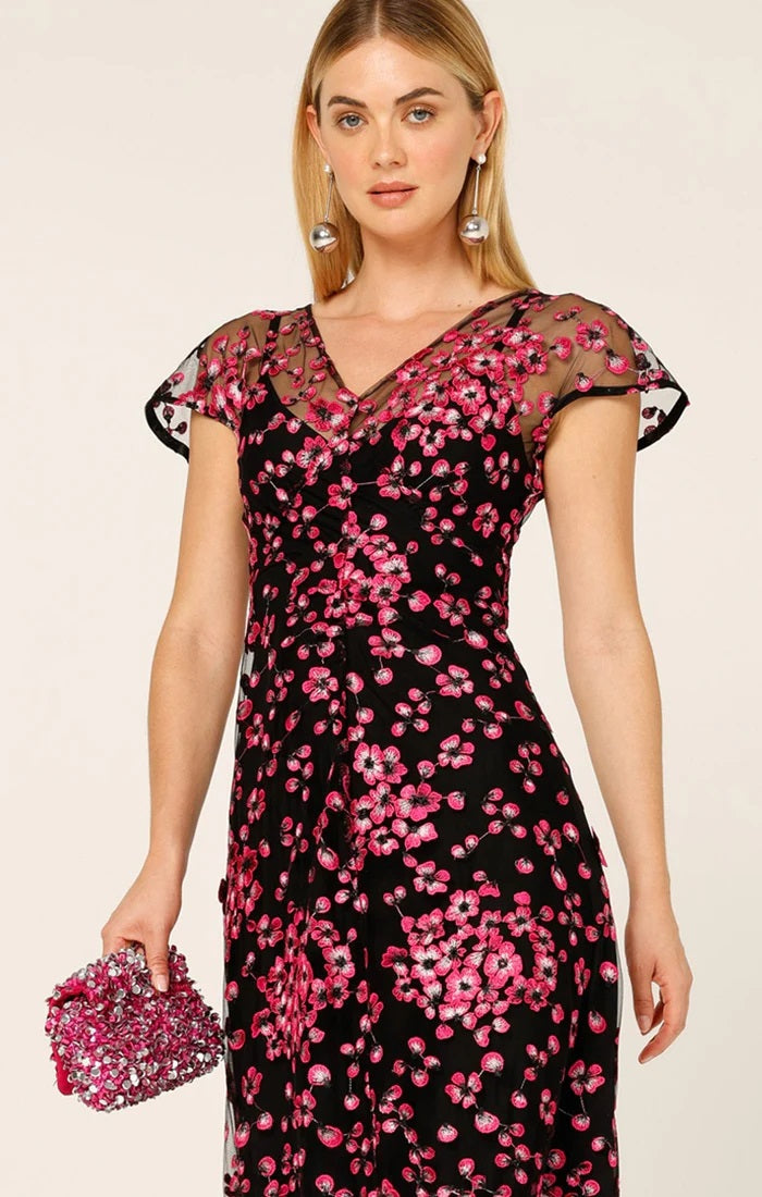 Joan Orchid Dress - Blossom