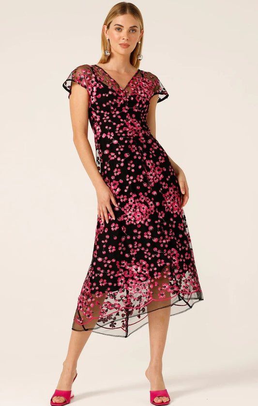 Joan Orchid Dress - Blossom