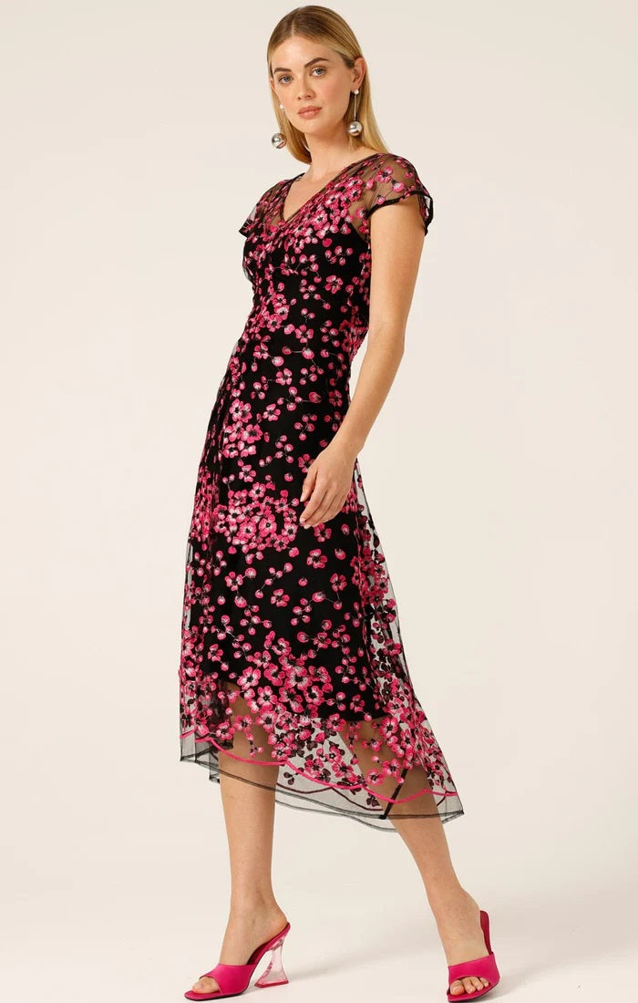 Joan Orchid Dress - Blossom