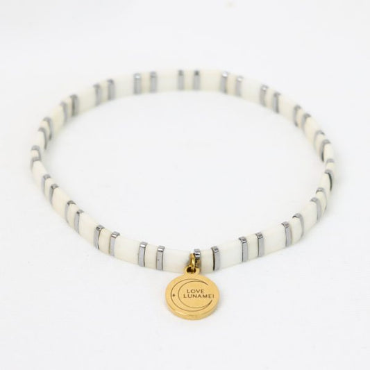 Love Bracelet - White/Silver