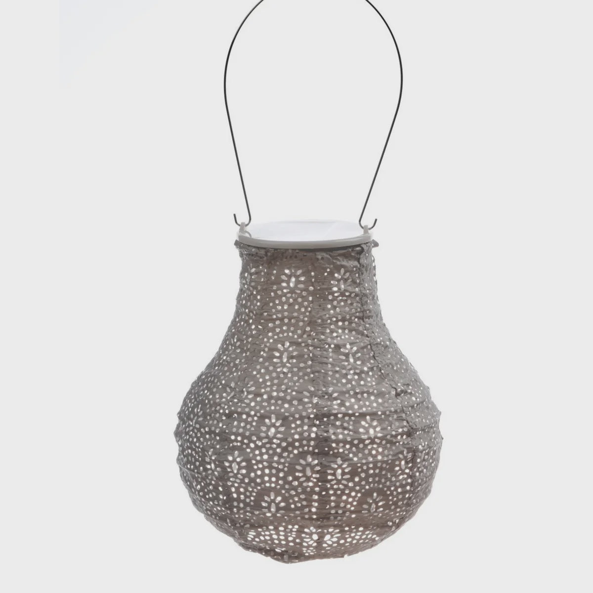 Solar Lantern Bulb 16 - Taupe