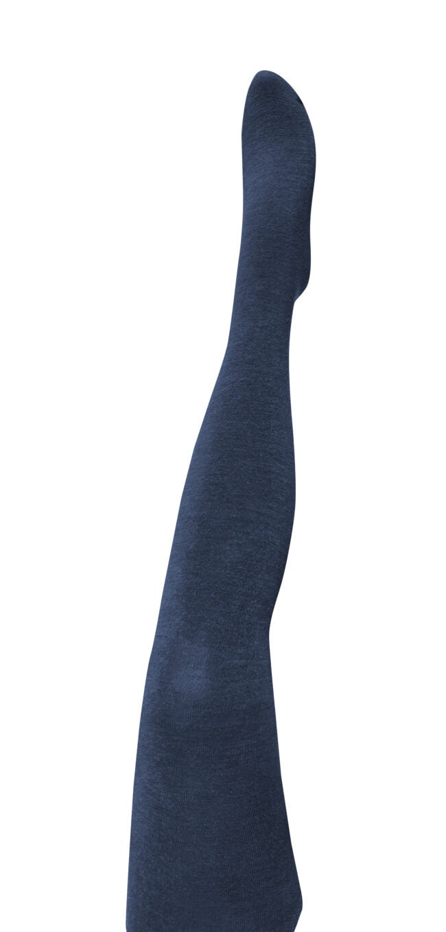 Luxe Merino Wool Tights - Navy