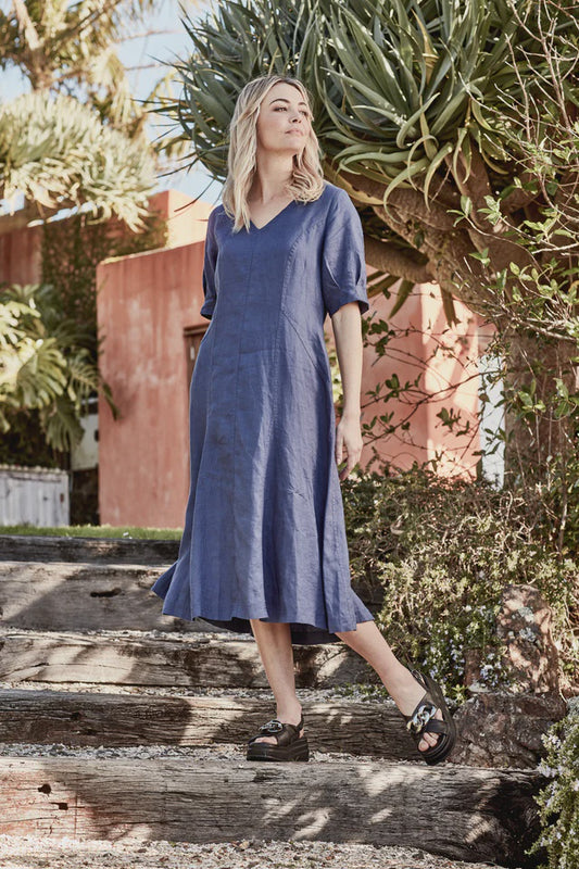 Monica Dress - Denim