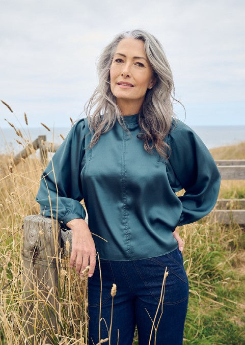 Moonshine Blouse - Teal