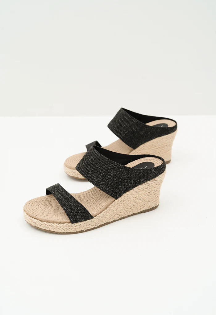 Oasis Wedge - Black