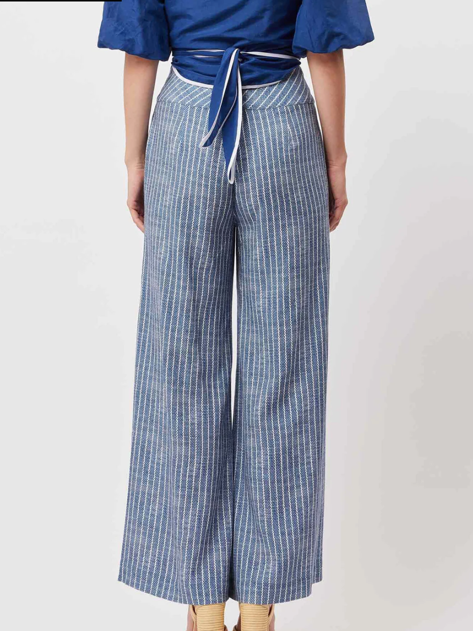 Panama Wide Pant - Del Mar Stripe