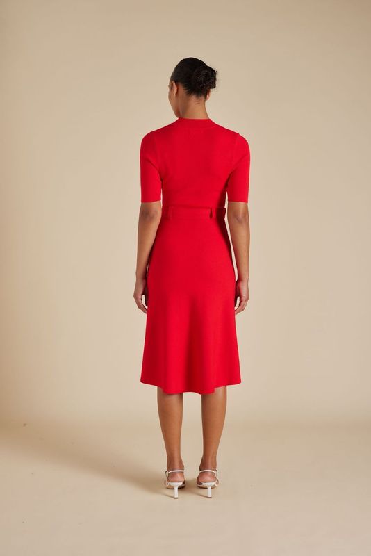 Parker Dress - Red