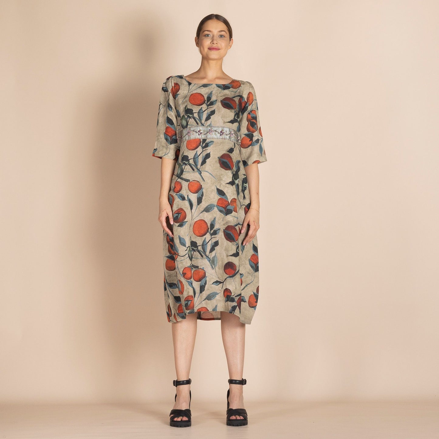 Persimmon Romance Dress