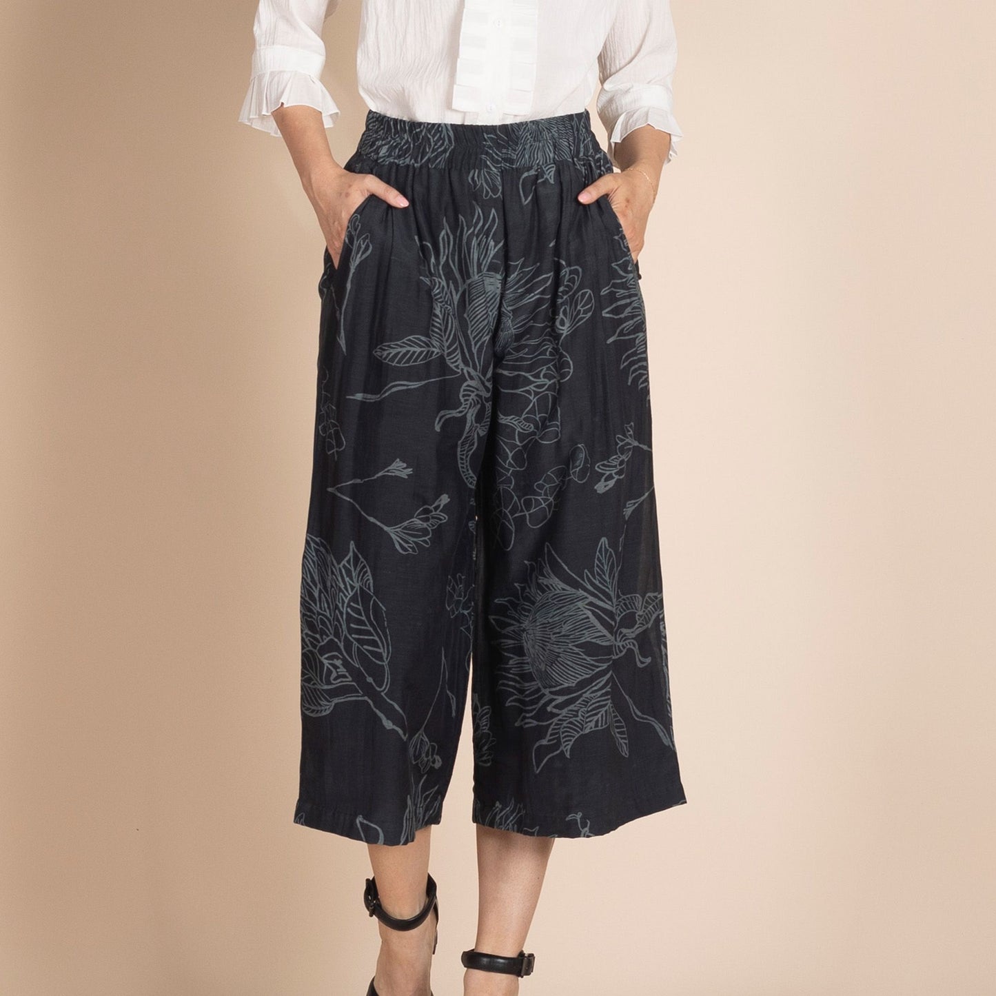 Proteas 7/8 Loose Wide Leg Pant