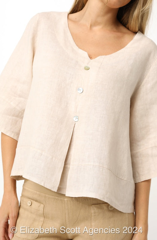 Ramona Top - Beige