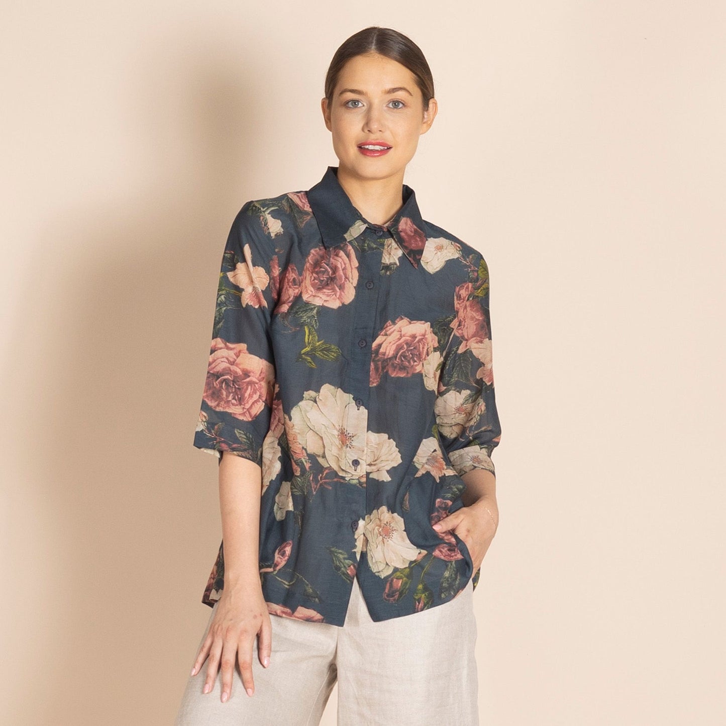 Roses Trapeze Shirt