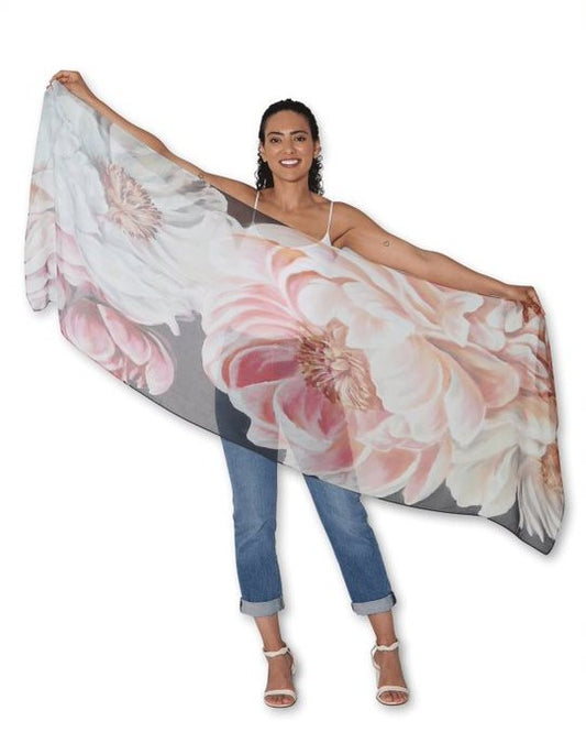 Viscose Modal Scarf - Power of Flowers