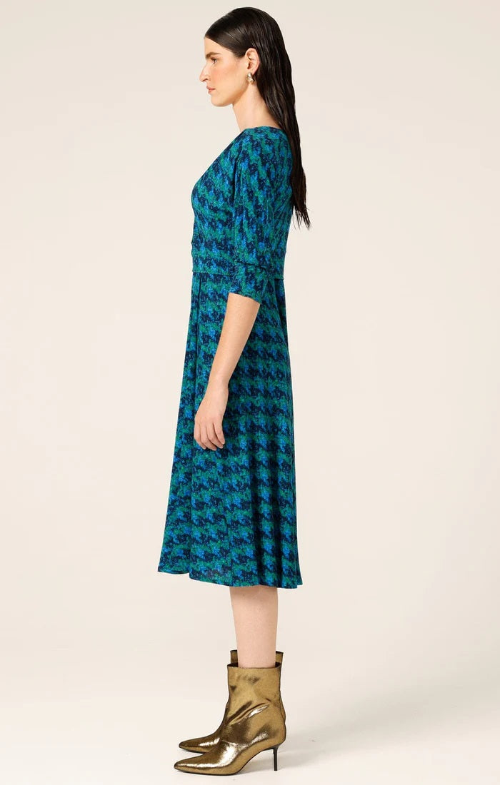 Seacheck Dress - Blue/Green