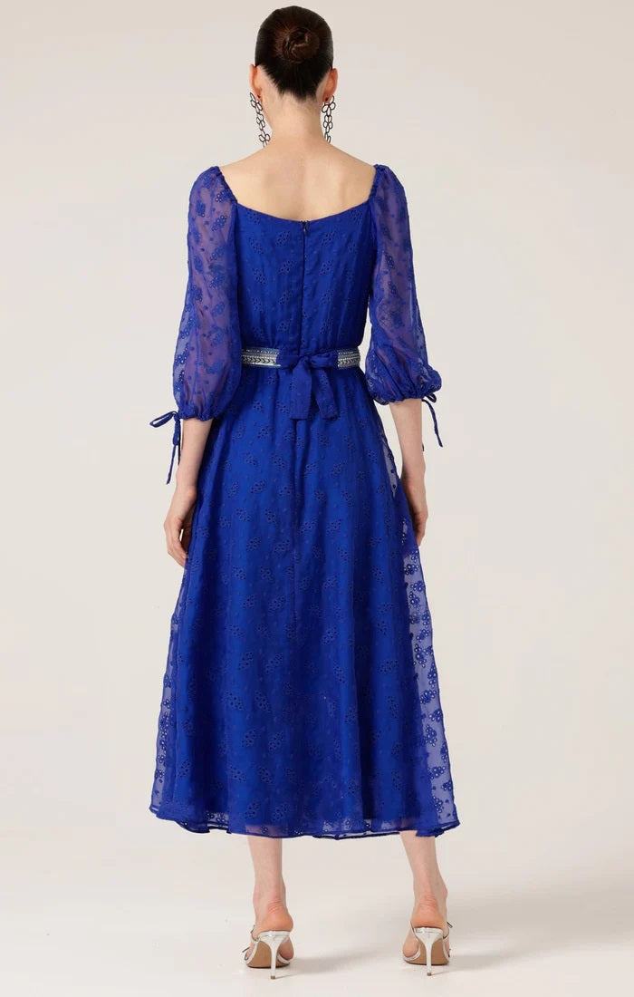 Stellers Jay Dress - Ultramarine