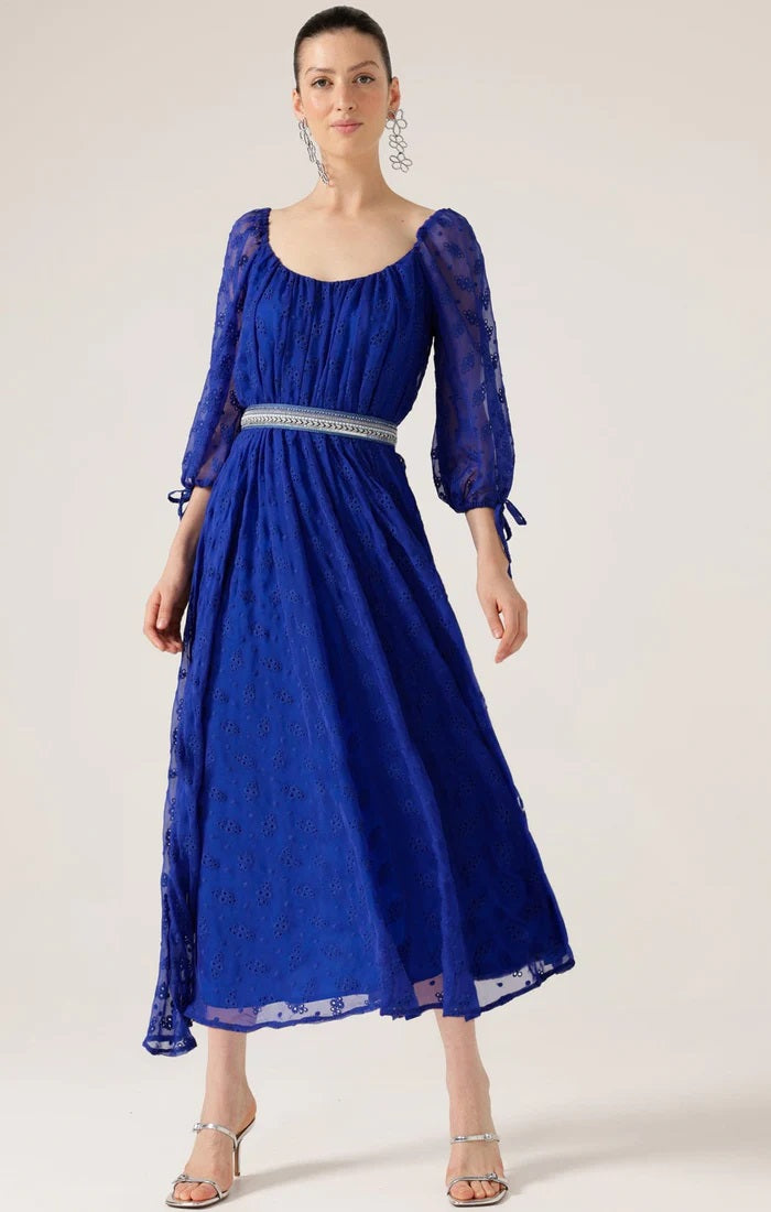 Stellers Jay Dress - Ultramarine