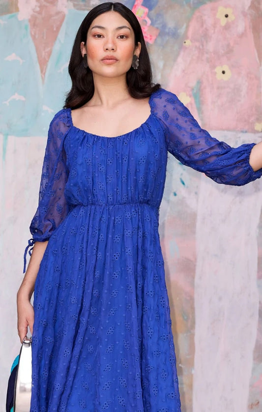 Stellers Jay Dress - Ultramarine