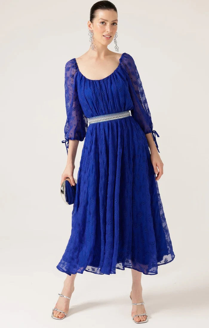 Stellers Jay Dress - Ultramarine