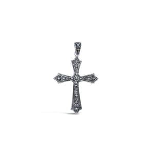 925 SS Marcasite Cross Pendant