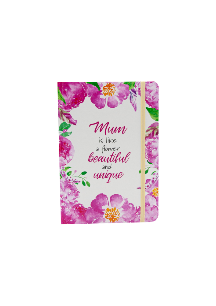 Notebook - Mum is like a flower