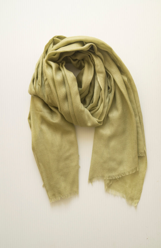 Opaque Scarf - Lime
