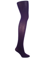 50D Opaque Tights - Aubergine