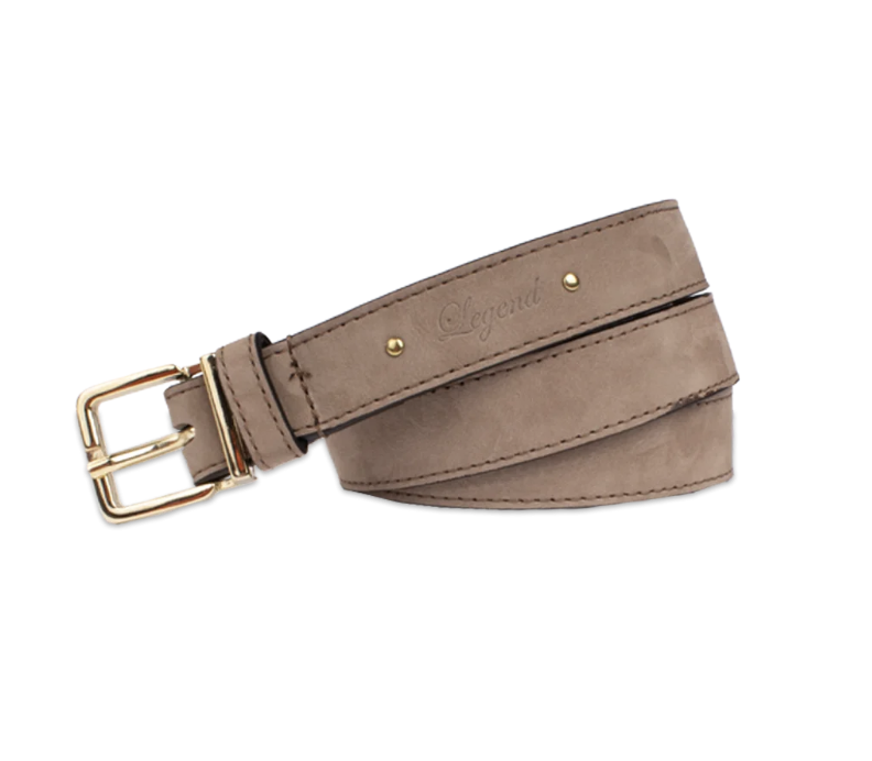 Suede Belt - Taupe