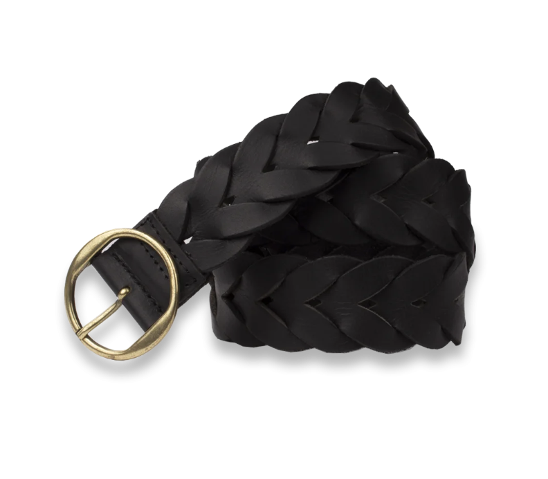 Braided Belt - Black