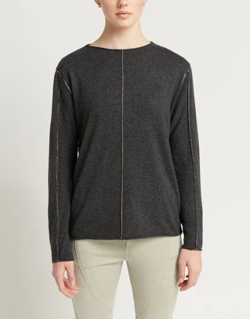 Mia Jumper - Pumice/Charcoal