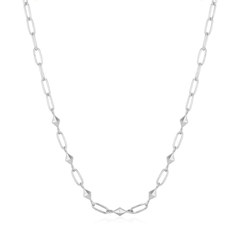 Spike It Up - Heavy Necklace - Silver