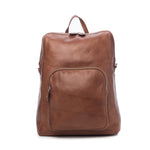 Saga Leather Backpack - Dark Brown