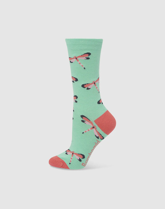 Bamboo Sock - Dragonfly