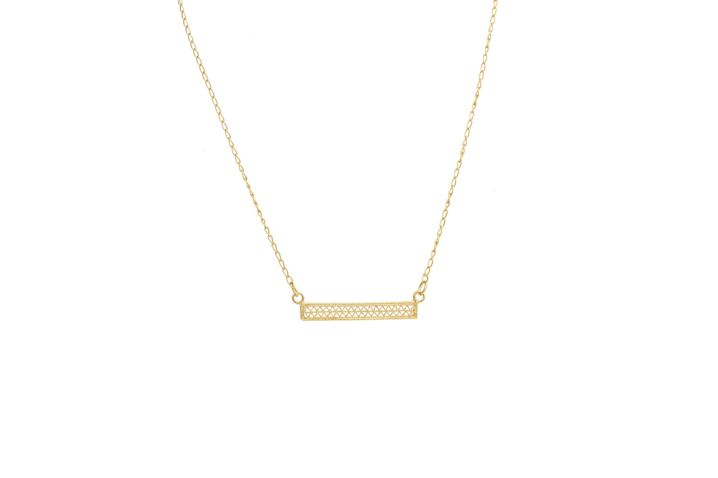 Aguamarina Gold Pendant