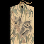 Wooden Gift Tag - Koala Cuddles
