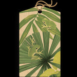 Wooden Gift Tag - Froggy Foliage