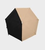 Bicolour Umbrella -  Alice Beige and Black