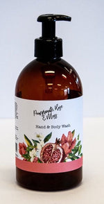 Hand and Body Wash - Pomegranate, Rose and Moss