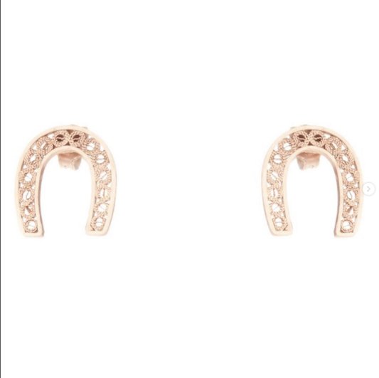 Caoba Rose Gold Stud