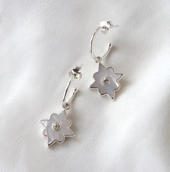 Small Hoop Earrings - Silver