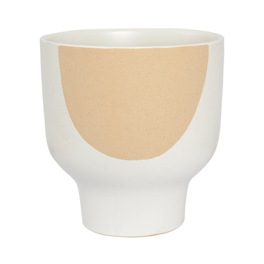 Ash Planter Pot 23 x 24.7cm - White