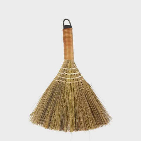 Bamboo Straw Broom- Small