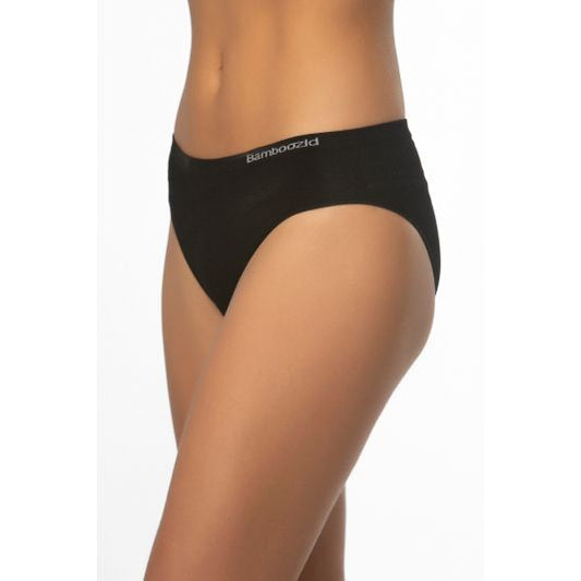 Women's Bamboo Bikini Brief - Black