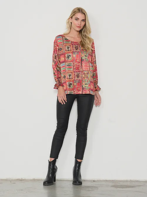 Blouse - Portugal Print