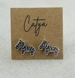 Dogs Studs - Silver