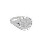 Empowerment Signet Ring - Sterling Silver