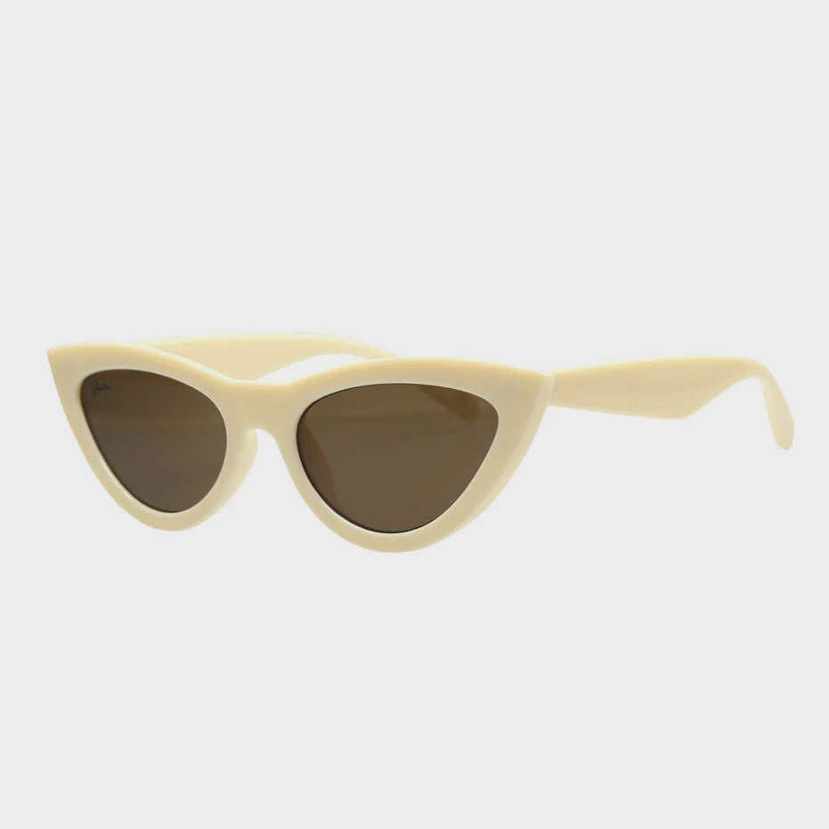 Kiss Kiss Sunglasses - Bone